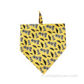 Motif imprimé écologique Écharpe triangulaire bandana pour animaux de compagnie